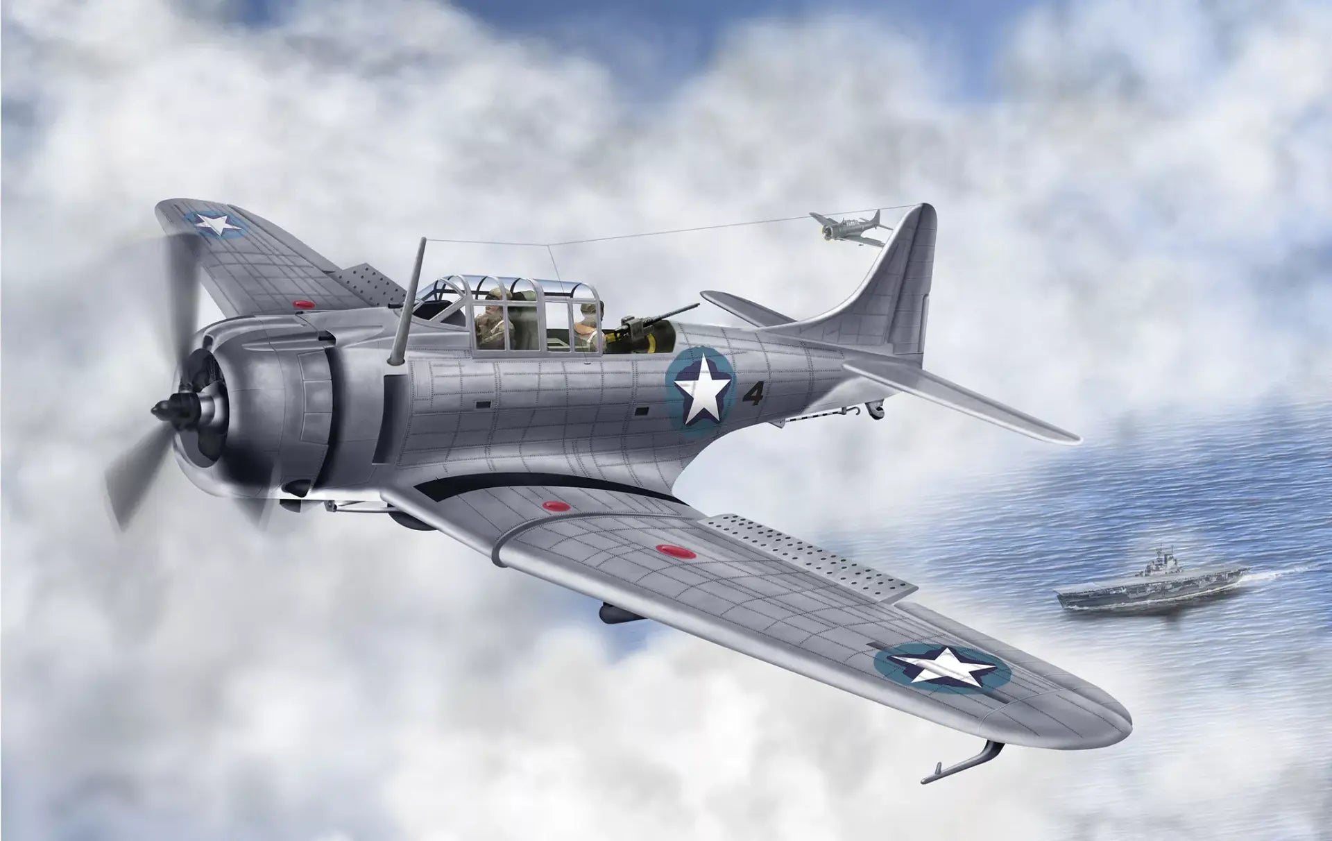 85-5249 SBD DAUNTLESS-1:48 SCALE