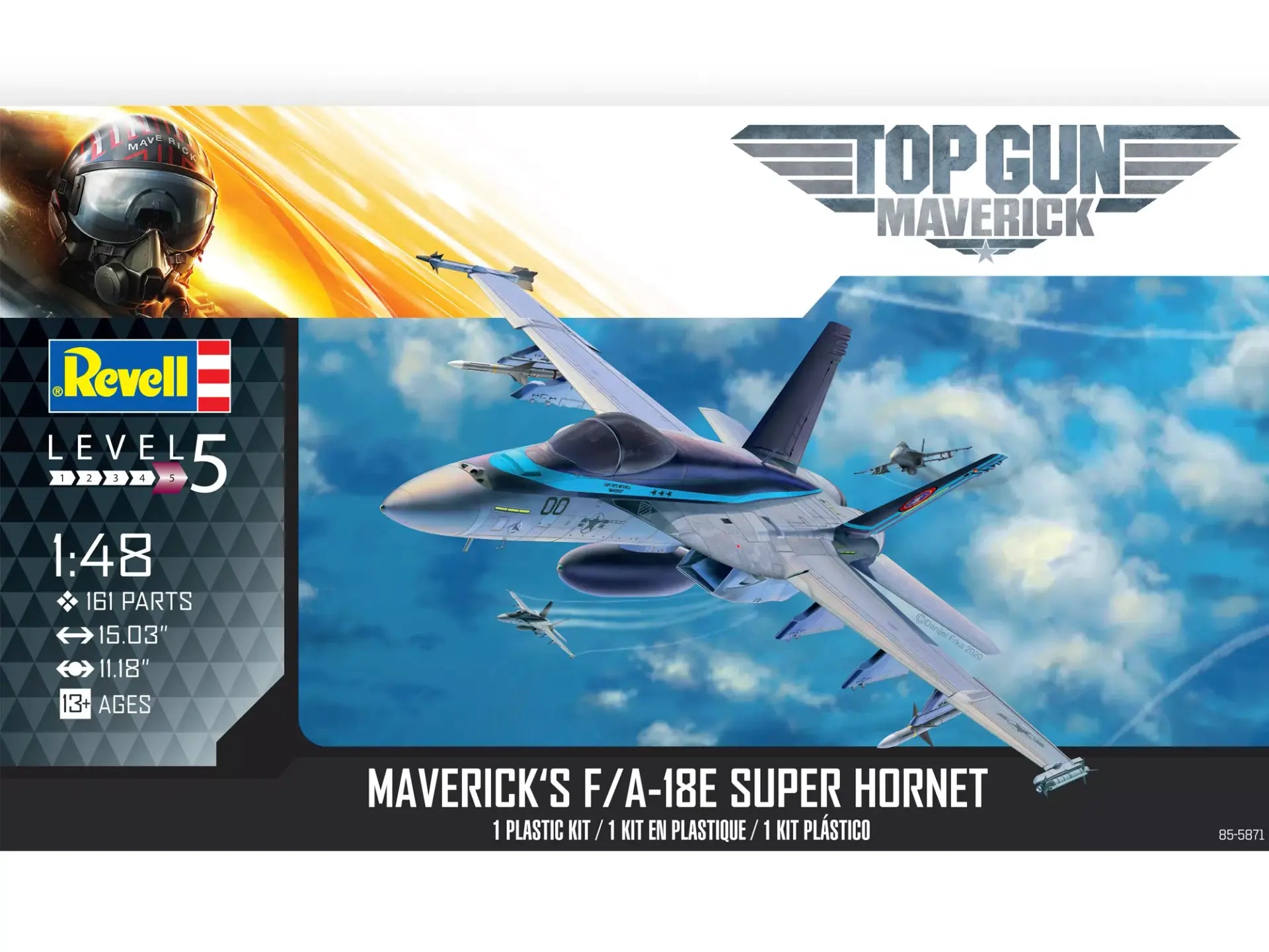 85-5871 F/A-18E SUPER HORNET-1:48 SCALE
