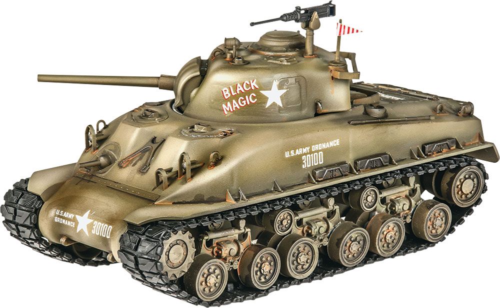 85-7864 M4 SHERMAN TANK-1:35 SCALE