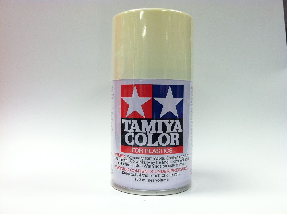 85007 TS-7 RACING WHITE SPRAY-100ml.