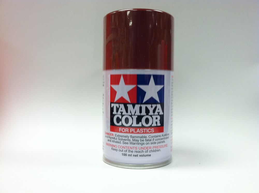 85033 TS-33 DULL RED SPRAY-100ml.