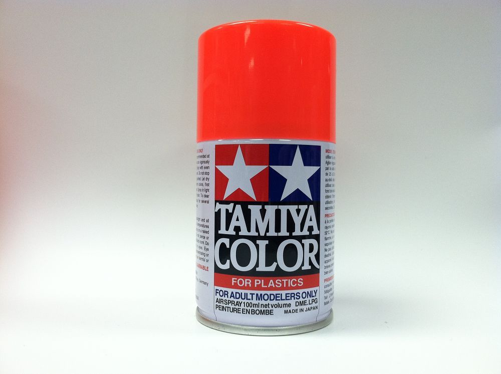 85036 TS-36 FLOURESCENT RED SPRAY-100ml.
