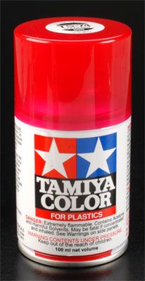 85074 TS-74 CLEAR RED SPRAY-100ml.