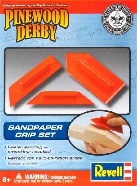 8669 SANDPAPER BLOCK GRIP SET