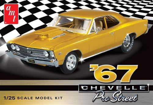 876 '67 CHEVELLE PRO STREET-1:25 SCALE