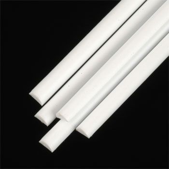 90885 HALF ROUND ROD .156" x 10" (5)