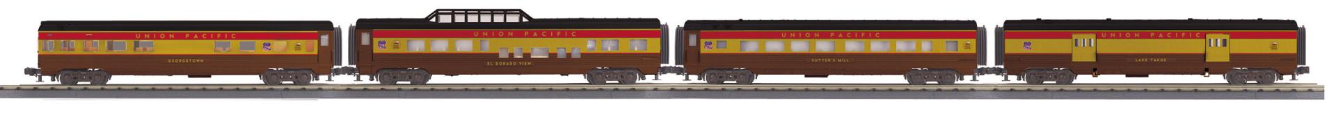 30-68322 UNION PACIFIC STREAMLINED PASSENGER 4-CAR SET-O