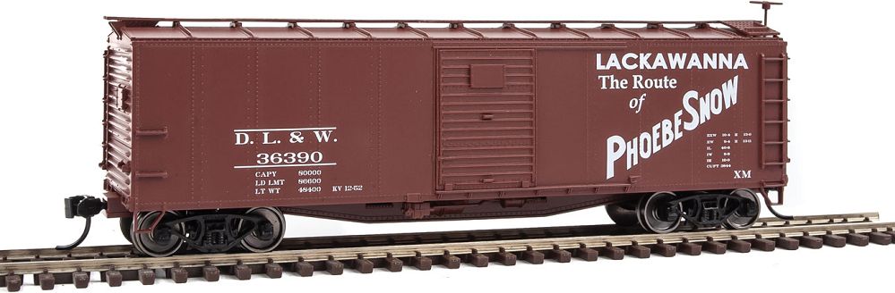 910-40818 DL&W 40' BOXCAR 36390-HO