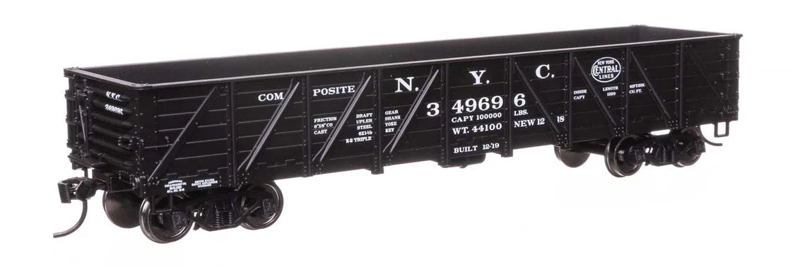 910-56113 NEW YORK CENTRAL 55-TON DROP BOTTOM GONDOLA #349696-HO