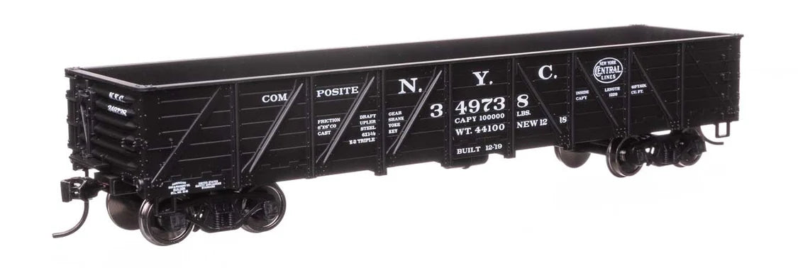 910-56114 NEW YORK CENTRAL 55-TON DROP BOTTOM GONDOLA #349738-HO