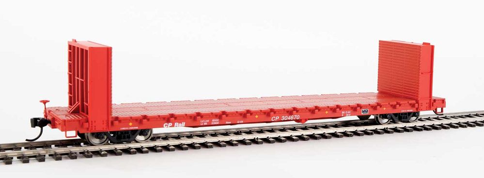 910-5807 CP 60' FLATCAR #304670-HO