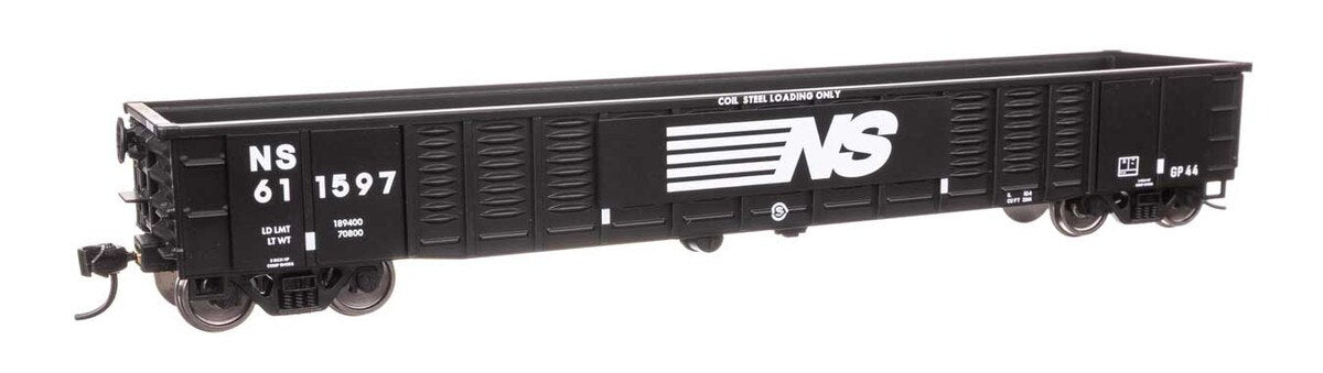 910-6083 NORFOLK SOUTHERN 53' CORRUGATED SIDE GONDOLA #611597-HO