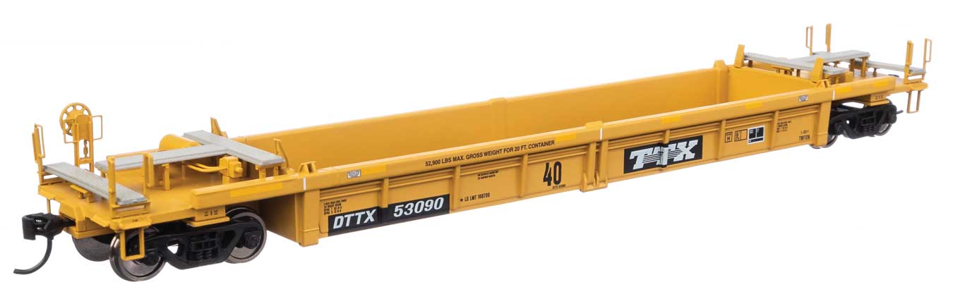 910-8421 TTX DTTX THRALL 40' WELL CAR #53090-HO