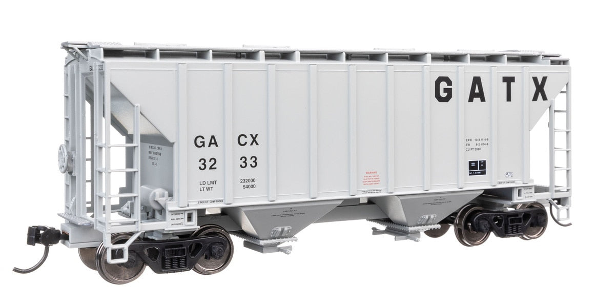 910-8511 GATX 37' 2-BAY COVERED HOPPER #3233-HO