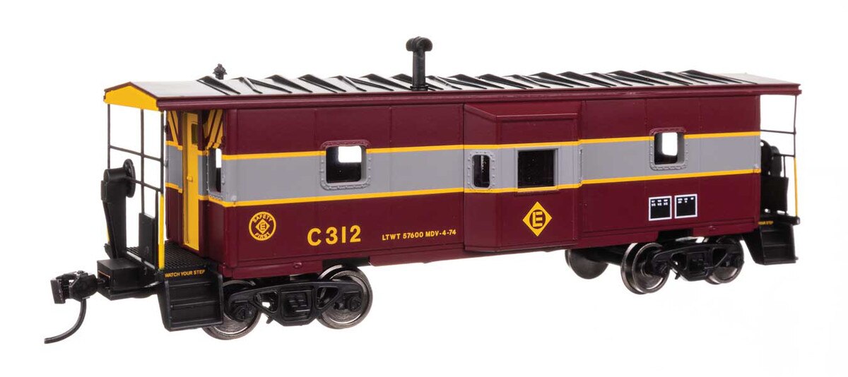 910-8676 ERIE LACKAWANNA BAY WINDOW CABOOSE #C312-HO