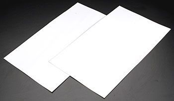 91510 .030" SPACING CORRUGATED SIDING .020" x 7" x 12" (2)