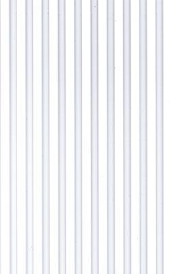 91521 .187" SPACING CORRUGATED SIDING .020" x 7" x 12" (2)