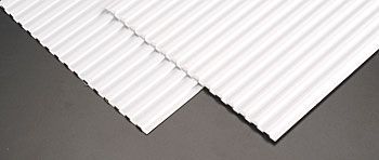 91551 .125" SPACING CLAPBOARD SIDING .020" x 7" x 12" (2)