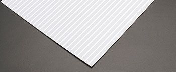 91554 .250" SPACING CLAPBOARD SIDING .020" x 7" x 12" (2)