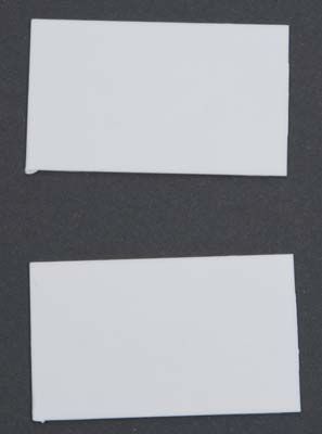 91701 .035" SPACING SAFETY TREAD PLATES .020" x 3-7/8" x 2-1/4" (2)