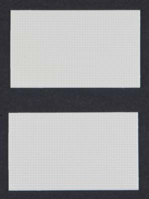 91711 .070" SPACING SAFETY TREAD PLATES .020" x 3-7/8" x 2-1/4" (2)