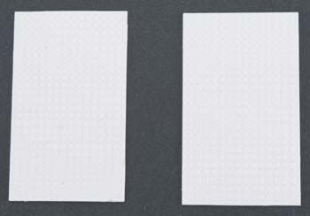 91712 .140" SPACING SAFETY TREAD PLATES .020" x 3-7/8" x 2-1/4" (2)