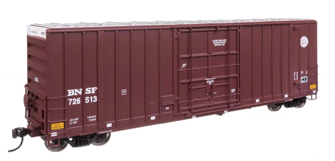 920-101712 BNSF 50' GUNDERSON HI-CUBE BOXCAR #726513-HO