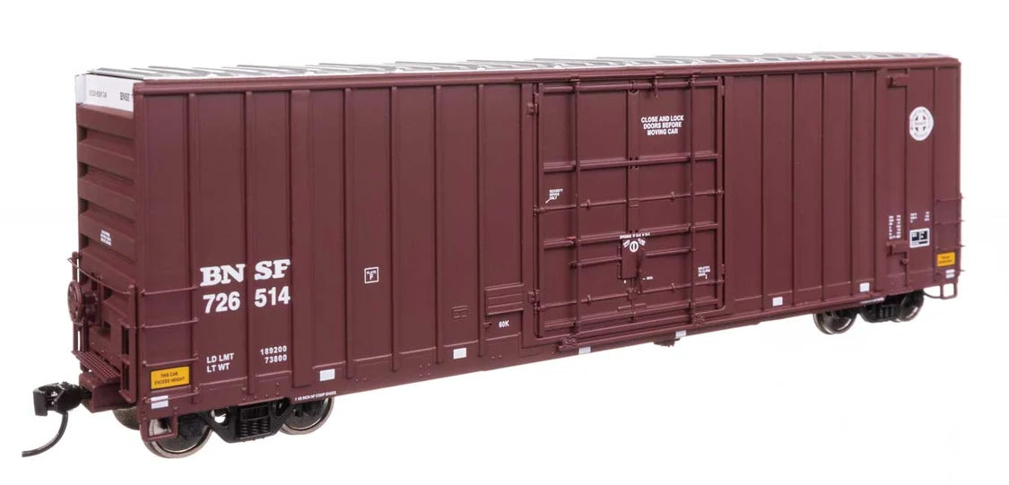 920-101713 BNSF 50' GUNDERSON HI-CUBE BOXCAR #726514-HO