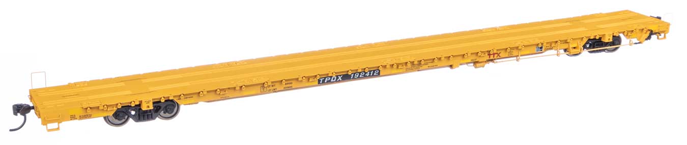920-104607 TTX TPDX 110-TON FLAT CAR #192412-HO