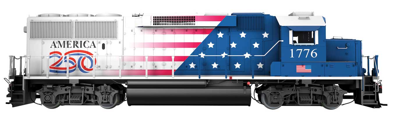 920-41830 AMERICA 250 EMD GP60 #1776-HO