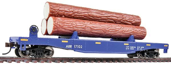 931-1770 ALASKA RAILROAD LOG DUMP CAR-HO
