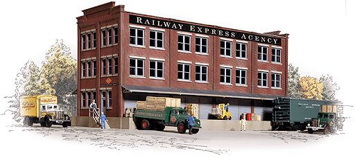 933-3095 RAILWAY EXPRESS AGENCY TRANSFER BUILDING-HO
