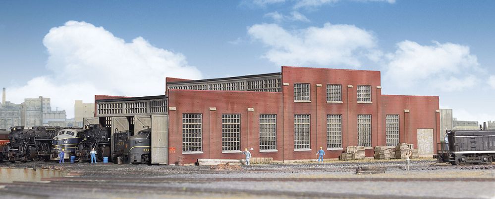 933-3260 MODERN ROUNDHOUSE-N