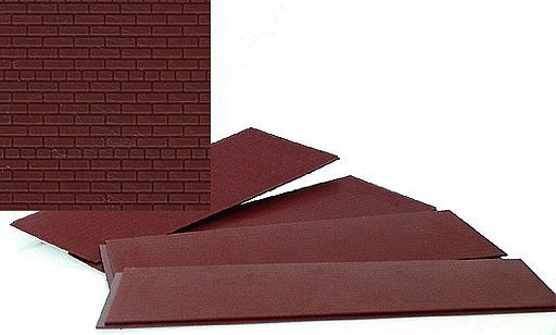 933-3523 DARK RED BRICK WALL-HO