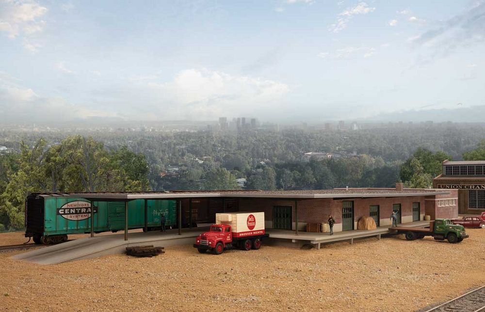 933-4065 MODERN FREIGHT STATION-HO