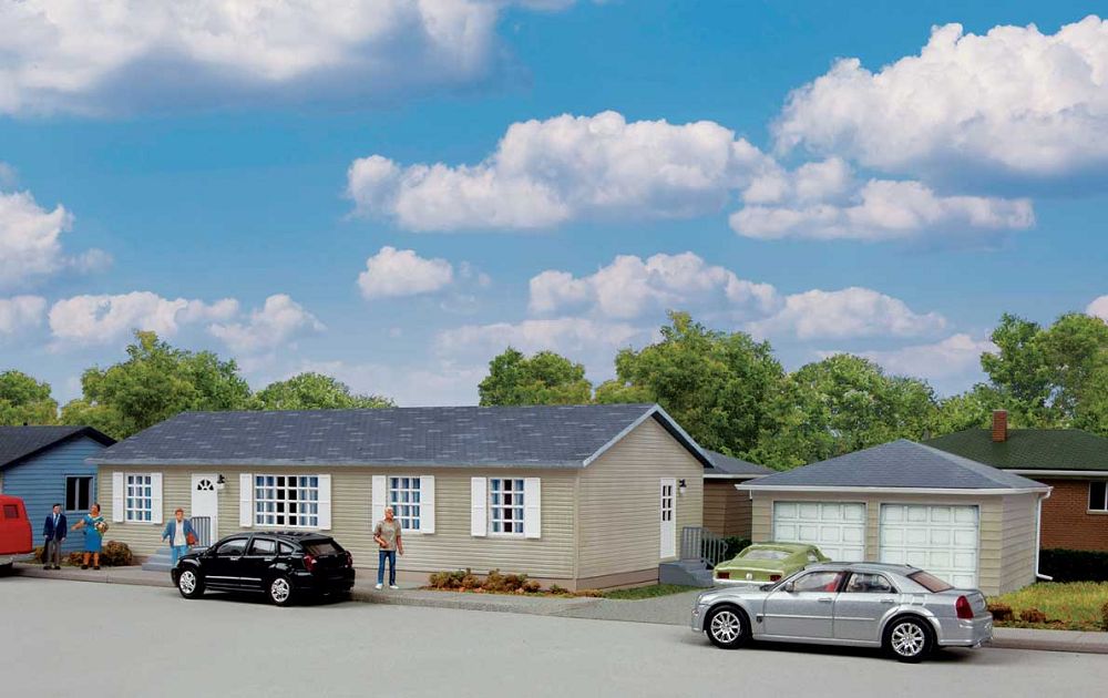 933-4151 MODULAR HOUSE & GARAGE-HO