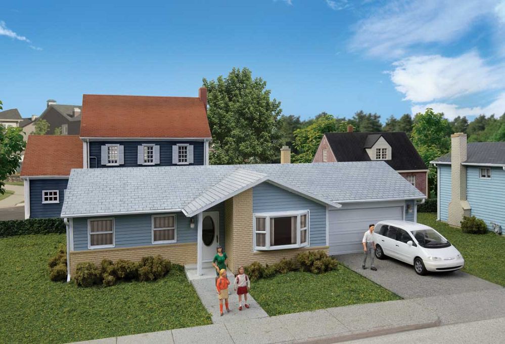 933-4155 RANCH HOUSE & GARAGE-HO