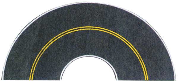 949-1253 PAVED ROADWAY CURVED-HO
