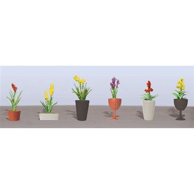 95568 ASSORTED POTTED FLOWERS 2-O