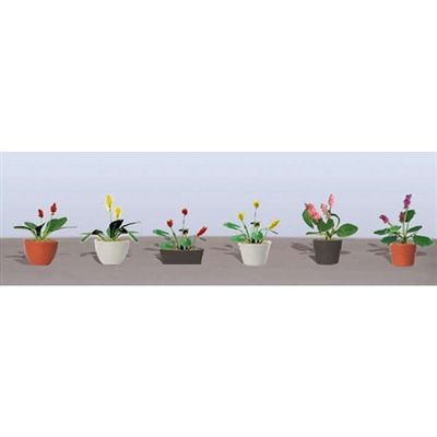 95569 ASSORTED POTTED FLOWERS 3-HO