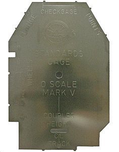 98-5 NMRA STANDARDS O GAUGE TOOL-O