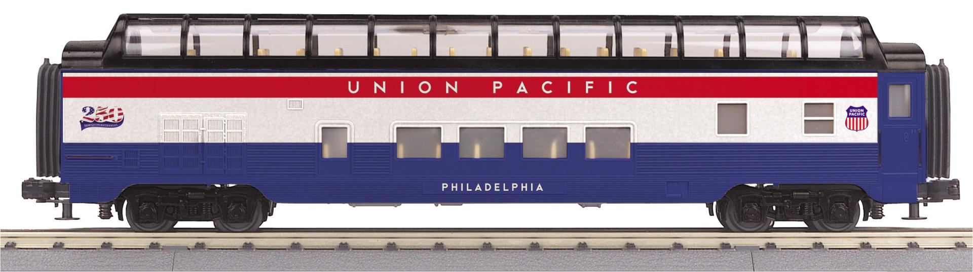 30-68329 UNION PACIFIC SEMIQUINCENTENNIAL STREAMLINED PASSENGER FULL LENGTH VISTA DOME-O