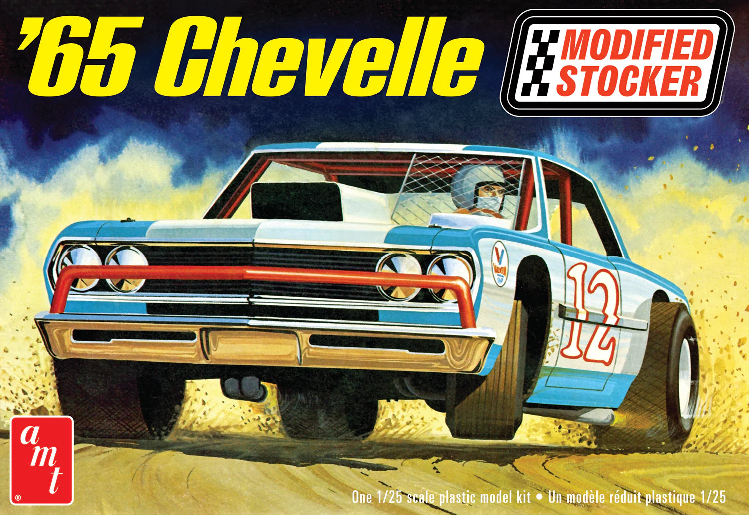 1177 '65 CHEVELLE MODIFIED STOCKER-1:25 SCALE