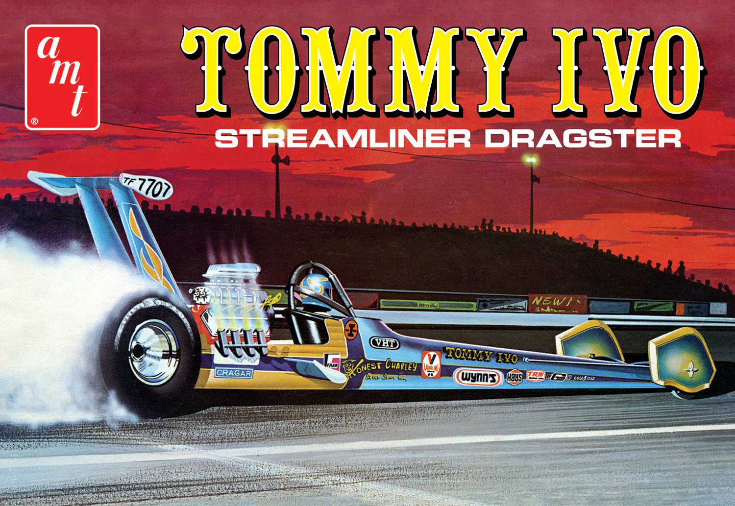 1254 TOMMY IVO STREAMLINER DRAGSTER-1:25 SCALE