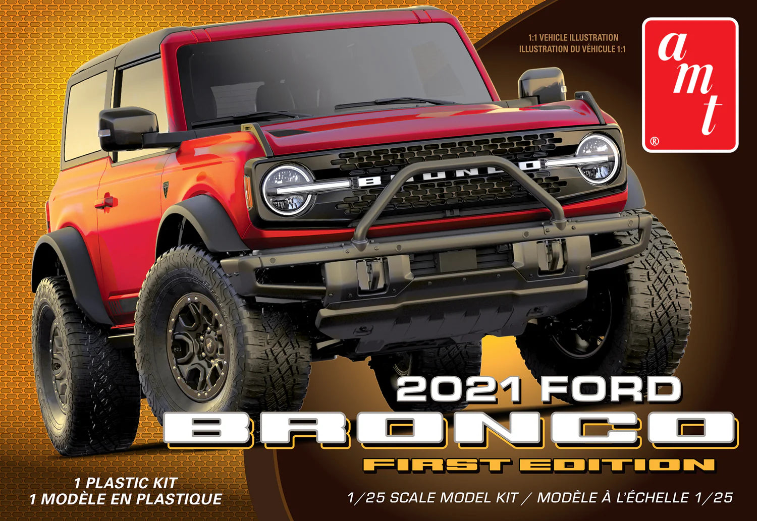 1343 '21 FORD BRONCO SUV FIRST EDITION-1:25 SCALE