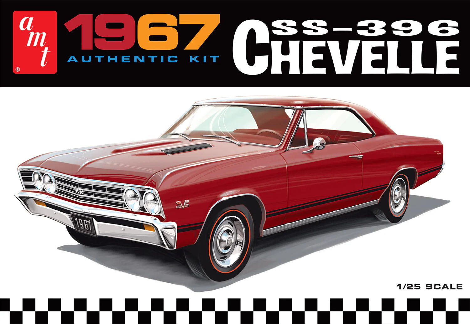 1388 '67 CHEVROLET CHEVELLE SS396-1:25 SCALE