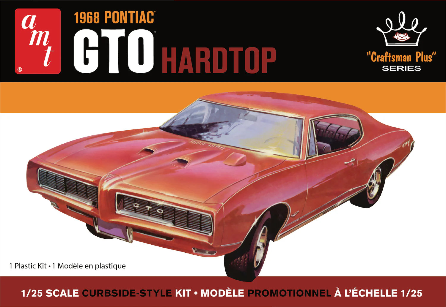1411 '68 PONTIAC GTO HARDTOP-1:25 SCALE
