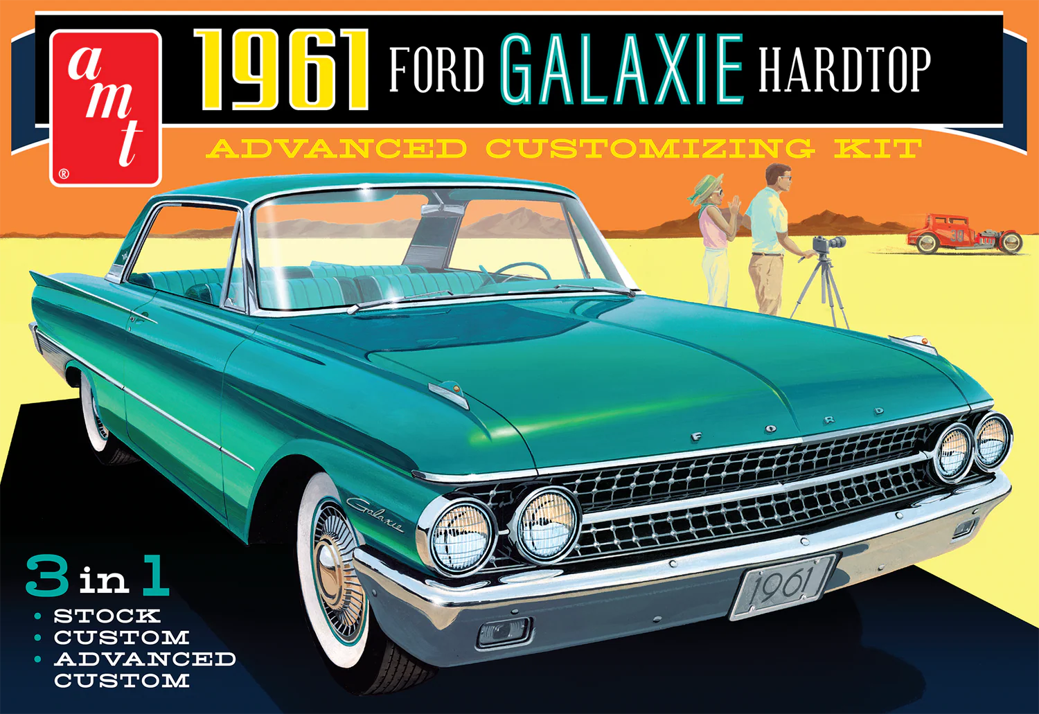 1430 '61 FORD GALAXIE HARDTOP-1:25 SCALE