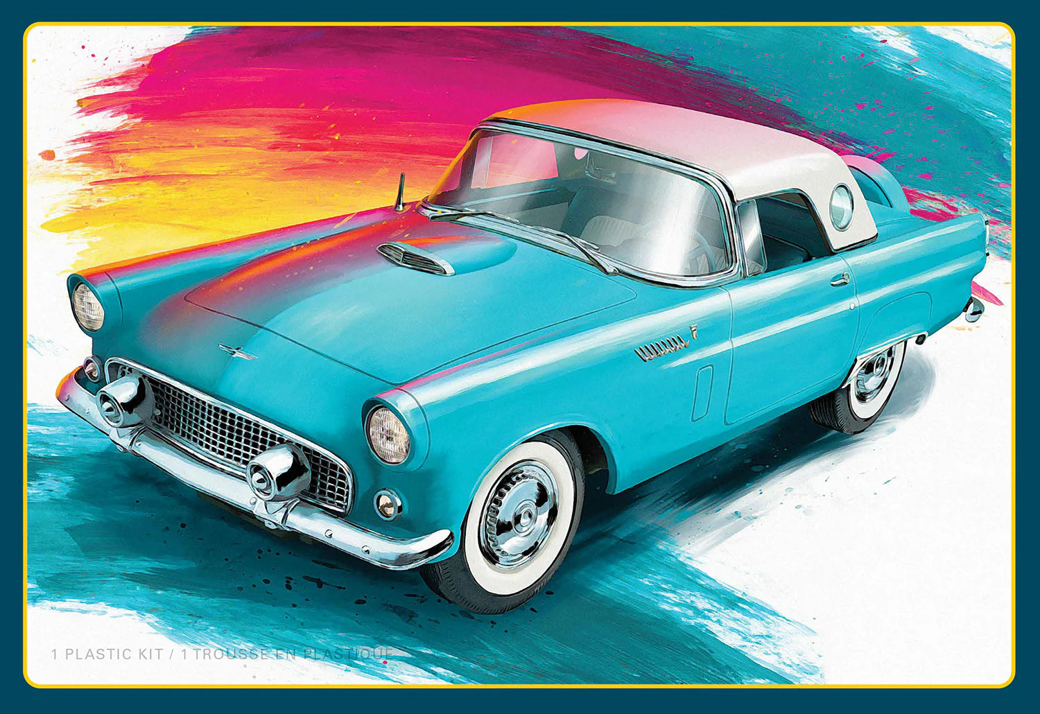 1449 '56 FORD THUNDERBIRD HARDTOP-1:25 SCALE
