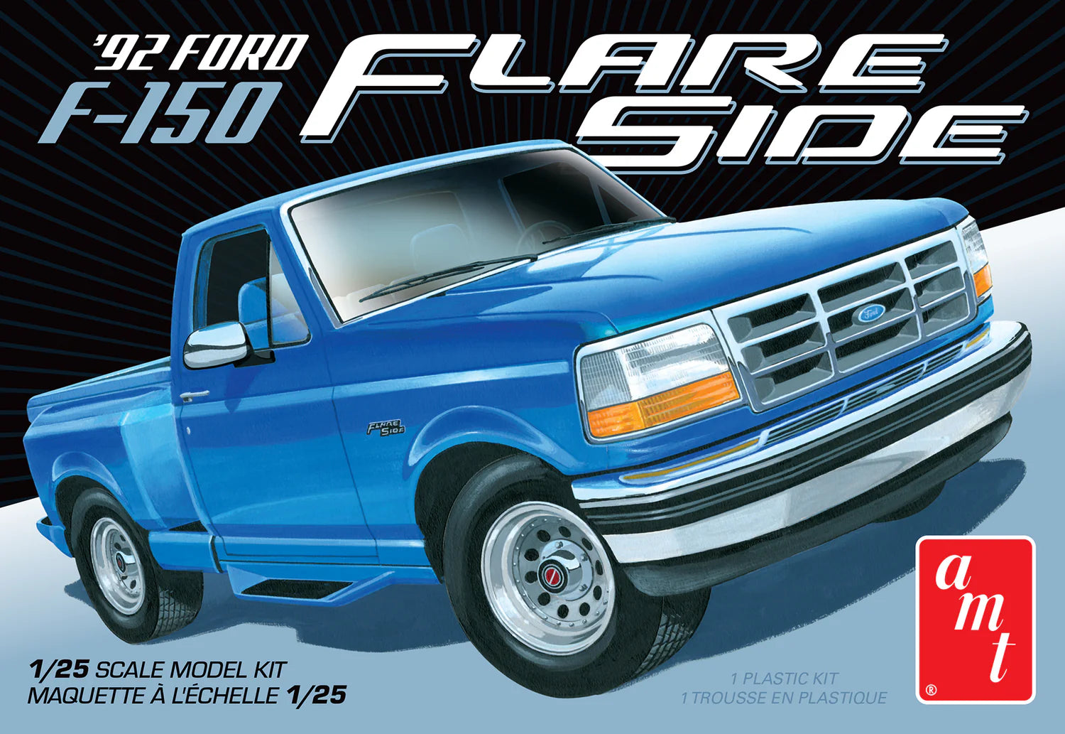 1451 '92 FORD F150 FLARESIDE TRUCK-1:25 SCALE